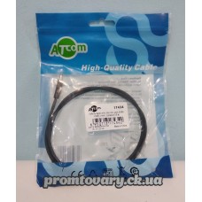 З'єднувач Аудіо папа3,5мм->папа3,5мм 0,8m Atcom (17434)