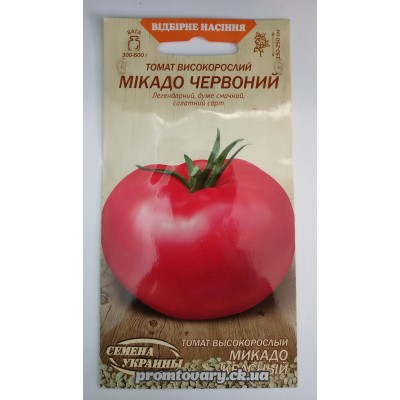 ВН Томат висок.пізньостриг. "Мікадо червоний" 0,1г (Насіння України) 