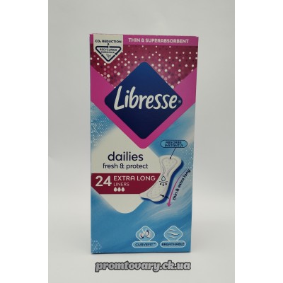 АкціяПрокл.щоден. Libresse Extra long /24шт***