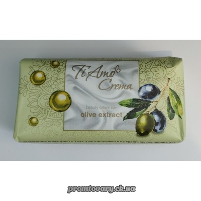 АкціяМило туал. Ti Amo Crema olive extract /125гр