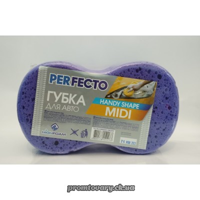 Губка д/авто Perfecto Handy shape midi (21х12х6,5) /шт