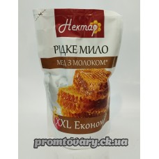 Мило рідке Дой-пак Нектар Мед з молоком /500мл