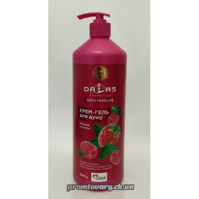 АкціяГель д/душу Dalas Малина та м'ята дозатор /1л 