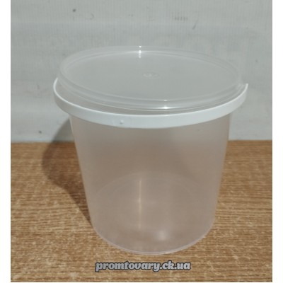 Відро-тара харч.пласт. кругле 1л