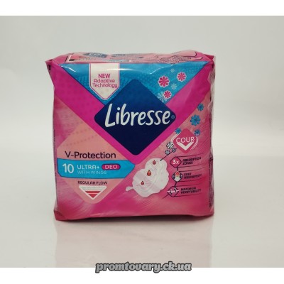 АкціяПрокл. Libresse Ultra+ normal Deo /10шт**** АкціяПрокл. Libresse Ultra+ normal Deo /10шт****