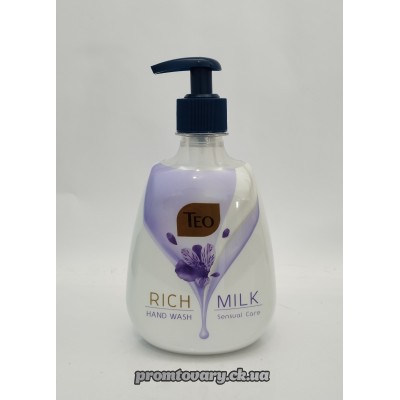 АкціяМило рідке дозат. Teo Milk Sensual Care /400мл