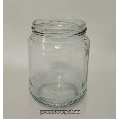 Банка-твіст скло 0.390л медова (70) 