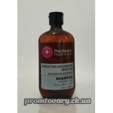 Шамп.The Doctor Healts&Care Keratin+arginine+biotin (максимальна сила) /355мл