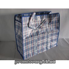 Сумка господ. клітинка з замком серед.55х48х25 /шт(№4)