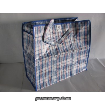 Сумка господ. клітинка з замком ВЕЛИКА 60х50х30 /шт(№5)