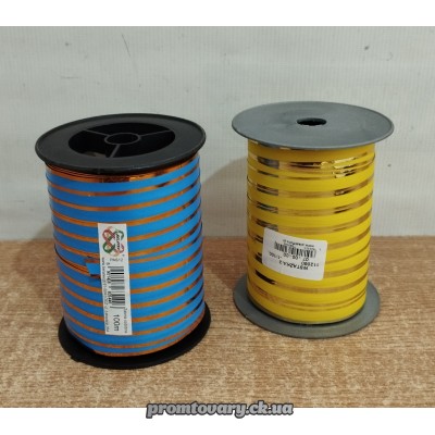 Лента для подарунків блиск. 0,5см / (катушка)