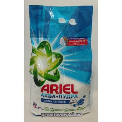 АкціяПр.пор.Ariel авт.Lenor дотик свіжості Ек /2,7кг