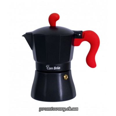 Гейзерна кававарка Con Brio CB-6603 3 чашок (150мл)