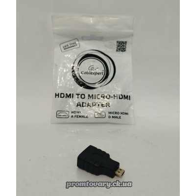 Перехідник HDMI на microHDMI Cablexpert A-HDMI-FD