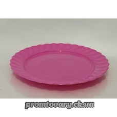 Тарілка пласт. Діам.170 косичка /шт