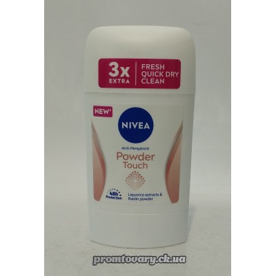 АкціяДез.жін.сух.Nivea Powder touch Ефект пудри  50мл