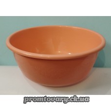 Миска пласм. харч. Полімер-гарант 6л кольор. Ягідка /шт