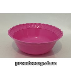 Тарілка пласт. 0,28л глибока косичка /шт