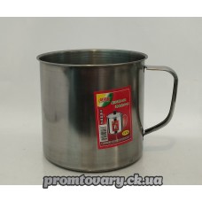 Кружка нерж. Xin Cai Shun d12см /шт