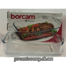 Скло форма д/запік. Borcam Pasabance прямок. 33,6*19см (59007)