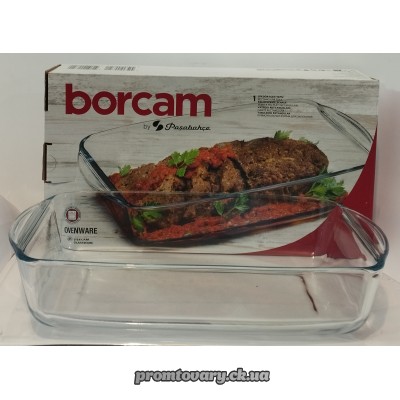 Скло форма д/запік. Borcam Pasabance прямок. 33,6*19см (59007)
