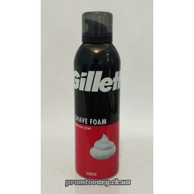АкціяПіна д/гоління Gillette Оріджинал Регюлар(черв.)/200мл