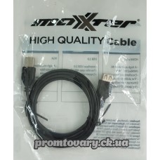 Кабель USB AM/AF 1,8m Maxter подовжувач