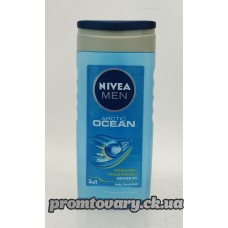 АкціяГель д/душу Nivea Men 3в1 д/чол. Arctic ocean /250мл