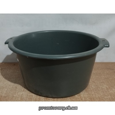 Миска пласм. 20л MED кольор.сад з ручк. /шт