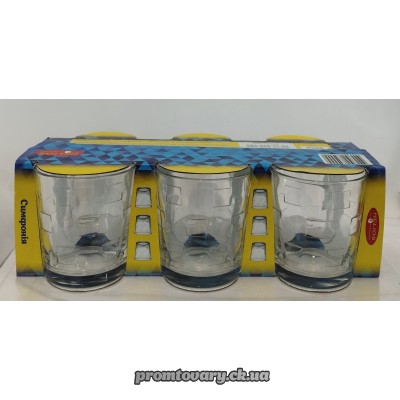 Стакан набір Симфонія 285мл низькі /6шт 8286