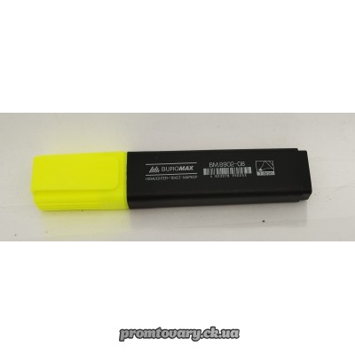 Маркер текстовий Buromax ВМ.8902-08 жовтий /шт