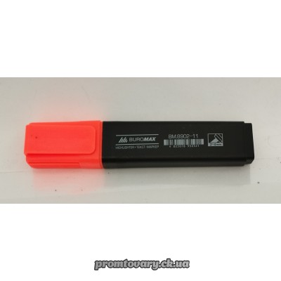 Маркер текстовий Buromax ВМ.8902-11 помаранчевий /шт