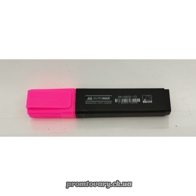 Маркер текстовий Buromax ВМ.8902-10 рожевий /шт