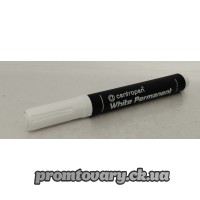 Маркер пермамент Centropen 8586 білий (товст.)