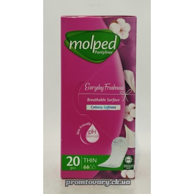 Прокл.щоден. Molped Everyday Freshness cottony softness /20шт** Прокл.щоден. Molped Everyday Freshness cottony softness /20шт**