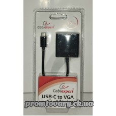 Перехідник USB 3.1(Type-C) на VGA Cablexpert AВ-СМ-VGAF-01