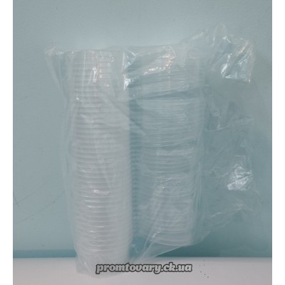 Контейнер для соусу 50мл з відкидною кришкою 40шт/упаковка