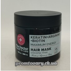 Маска The Doctor Healts&Care Keratin+arginine+biotin (максимальна сила) /295мл