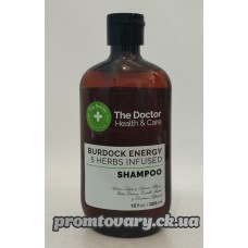 Шамп.The Doctor Healts&Care Burdock energy 5 herb infused (реп'яхова сила) /355мл