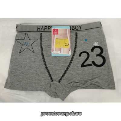 Труси дит.для хлопч.боксери Uokin 4-6 /шт