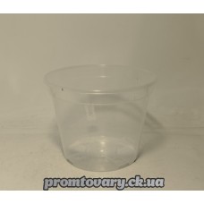 Горшок д/вазон дренажний Алеана d12см h8 (0,68л) прозорий /шт