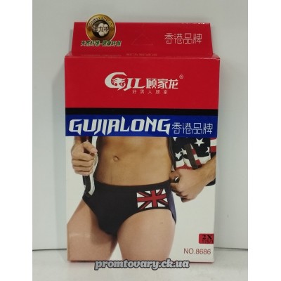 Труси чол.(плавки)класичні Gujialong L /шт