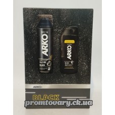 Набір чол.Arko black гель д/гол 200мл+гельд/душа260мл