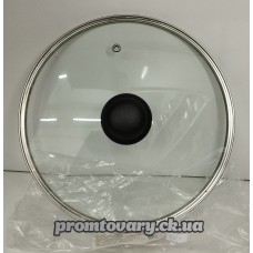 Кришка склянна д/кастр.сковород. Stenson MH-0634 24см з ручкою/шт