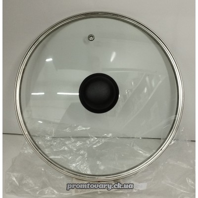 Кришка склянна д/кастр.сковород. Stenson MH-0634 24см з ручкою/шт