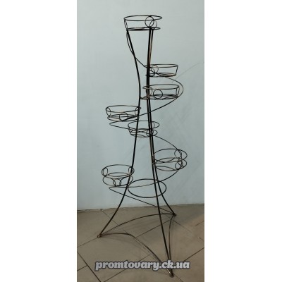 Горка д/вазон.ковка Вежа Гвинтова на 7 сер. горщиків /шт