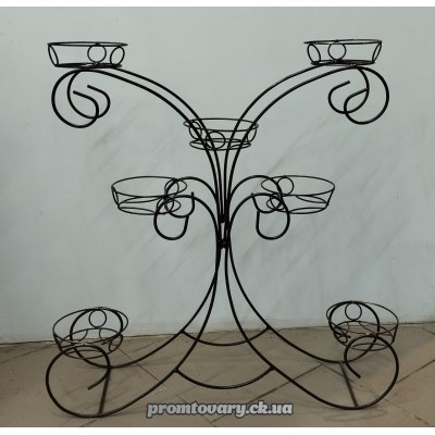 Горка д/вазон.ковка Фіалочниця на 7 горщиків Метелик /шт