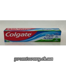 АкціяЗуб.пас.Colgate Triple Action Потрійна дія класич.м'ята /75мл