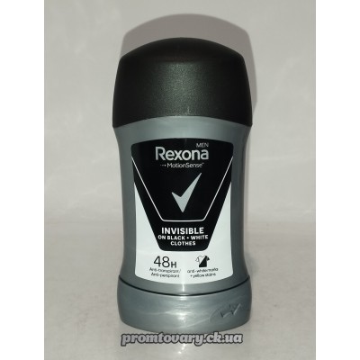 АкціяДез.сух. Rexona чол. Інвізібл on black+white 50мл