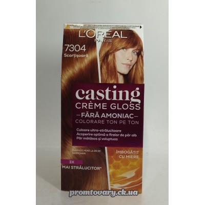 Фарб.д/вол. Casting crème gloss 7304 пряна карамель /наб